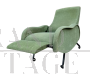 Vintage design Lady style reclining armchair