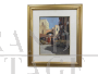 Pupini - painting with Italian market scenes                 
                            