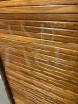 1940s vintage rolling shutter filing cabinet