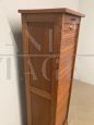 1940s vintage rolling shutter filing cabinet