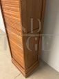 1940s vintage rolling shutter filing cabinet