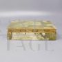 Vintage green onyx jewelry box, Italy 1960s