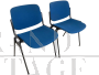 Anonima Castelli 90s blue office chairs