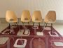 Set of 4 Medea chairs by Vittorio Nobili for F.lii Tagliabue with brand                            