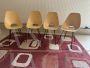 Set of 4 Medea chairs by Vittorio Nobili for F.lii Tagliabue with brand