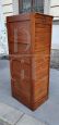 Vintage 1930s rolling shutter office filing cabinet