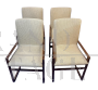 Set of four chairs by Pierre Balmain