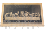 Antique print of the Last Supper by Leonardo Da Vinci, Italy 1800
