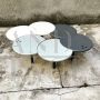 Modular coffee tables by Hosoe and Martinelli for Arflex, Italy 1980s