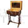 19th century mahogany sewing table