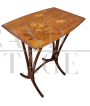 Art Nouveau inlaid side table by Émile Gallé 
