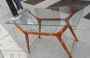Ico Parisi coffee table with double glass top