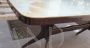 Italian 1950s table in Ico Parisi style with glass top