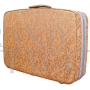 Samsonite Vintage Suitcase in Brocade Fabric
