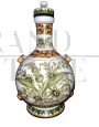 Pilgrim's bottle vase in Bassano ceramic