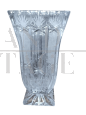 Vintage worked crystal vase