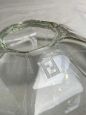 Murano glass bowl vase with Fendi logo