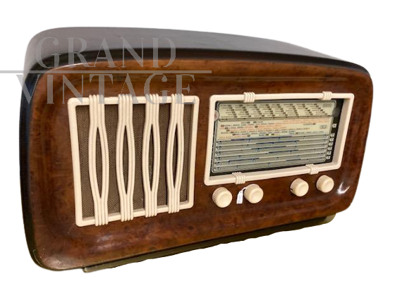 Antica radio Geloso anni '50 in legno