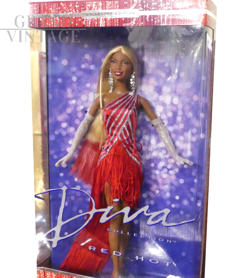 Barbie Diva Collection Red Hot 2002                            