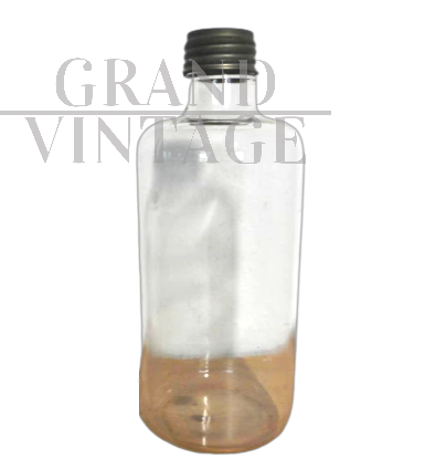 Bottiglia da laboratorio vintage in vetro con tappo                            