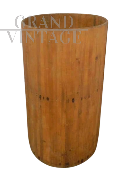 Contenitore da negozio vintage in legno, anni '50