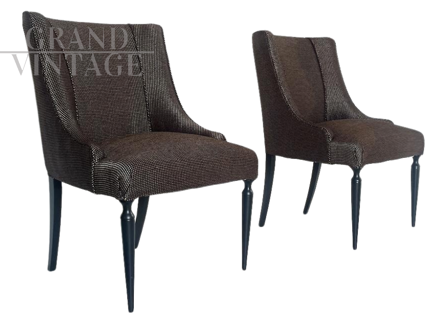 Coppia di poltroncine design anni '50                            