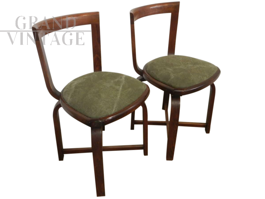 Coppia di sedie vintage design anni '80