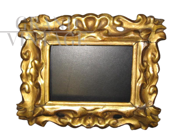 Cornice antica del '700, dorata e intagliata
