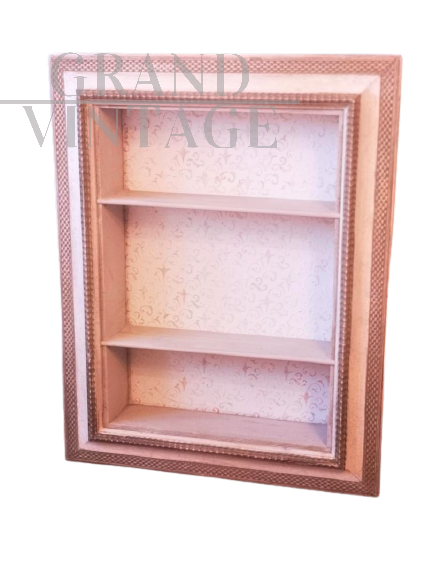 Cornice bacheca vintage bianca shabby chic