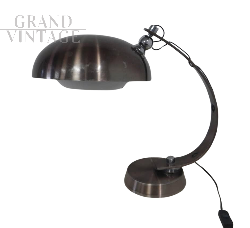 Lampada da tavolo Space age in stile Arredoluce, anni '70                            