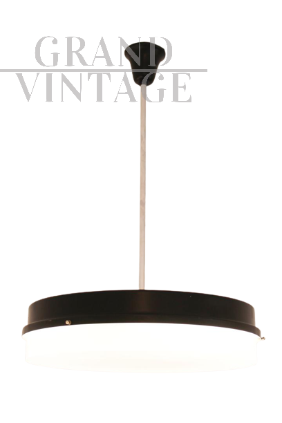 Lampadario vintage design firmato Disano, Italia 1960