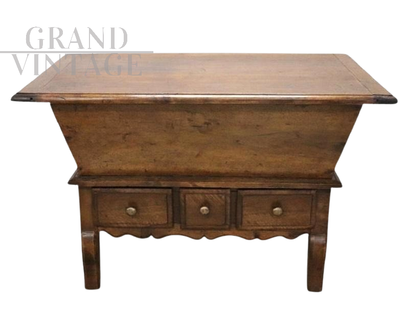 Madia panaria antica in pioppo massello, XIX secolo                            