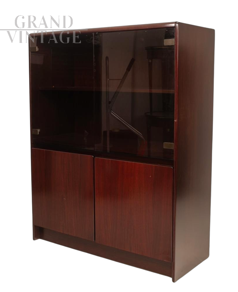 Mobile da soggiorno libreria Daniel, design di di Paolo Piva per FAMA, Italia anni '70                            