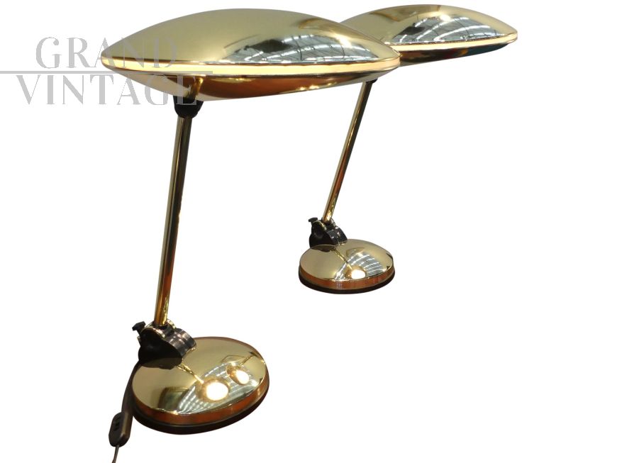 Coppia lampade a forma di disco volante