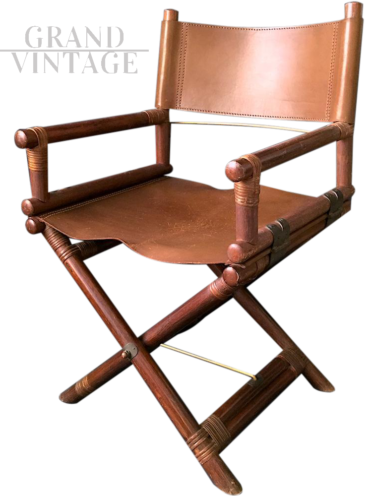 Coppia sedie da regista anni 60 LYDA LEVI