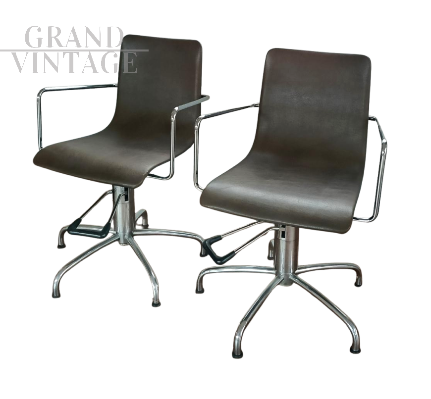 Poltroncine da parrucchiere anni '80                            