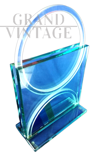 Scultura in cristallo di Carmi per Fiam Italia