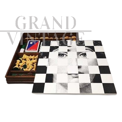 Set da gioco da tavolo di Piero Fornasetti, Italia anni '70
