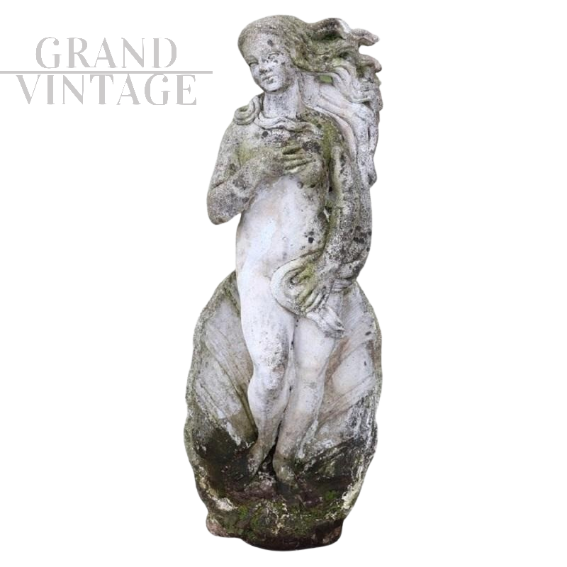 Statua da giardino con Venere dea della bellezza, inizi '900                            