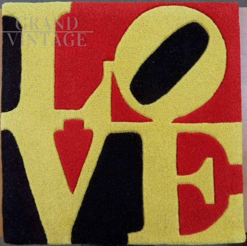 Tappeto LOVE by Robert Indiana                            