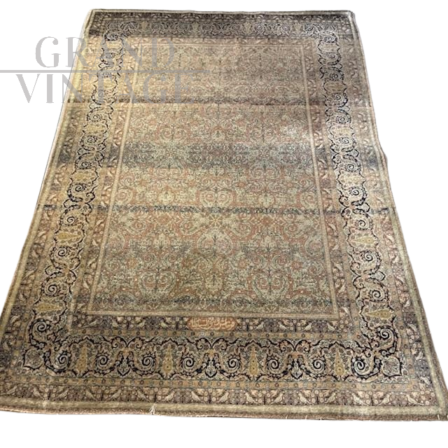 Tappeto Persiano pregiato dell'800 grande qualità, 214 x 146 cm                            