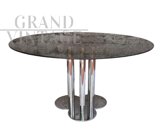 Tavolo trifoglio di Sergio Asti per Poltronova anni '70