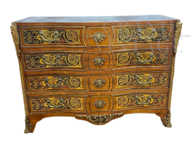 Comò antico in stile Boulle – Napoleone III, XIX secolo                            