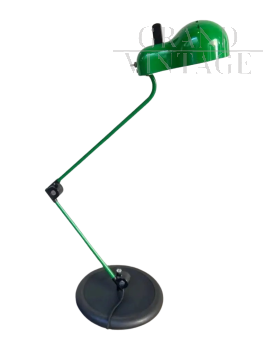 Lampada da tavolo Topo verde di Joe Colombo per Stilnovo                            