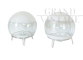 Lampade da tavolo in stile Sfera di Angelo Mangiarotti per Skipper                            