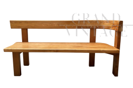 Panca curva modello S35 di Pierre Chapo