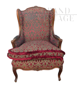 Poltrona Bergère in stile Luigi XV                            