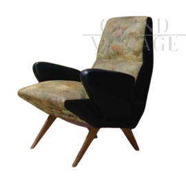 Poltrona mid-century attribuibile a Nino Zoncada                            