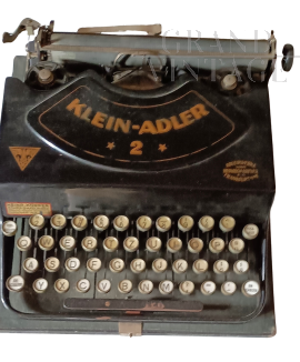Rara macchina da scrivere Klein Adler n. 2, anni '40                            