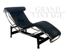 Rara chaise longue Cassina Lc4 Le Corbusier 4 cifre                            